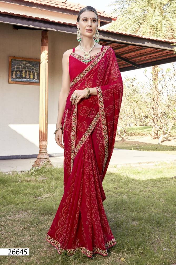 Snehil By Vallabhi Printed Georgette Sarees Wholesale Suppliers In India